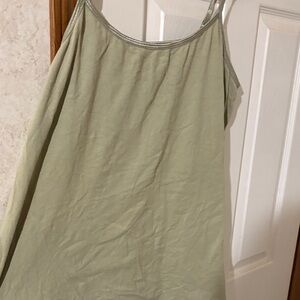 Women's Olive Green Camisole Top Size 22.